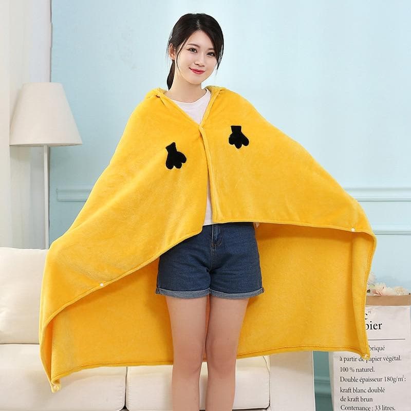 Attack on Titan Blanket Cloak Survey Corps Cloak Cape Flannel Cosplay Costume Hoodie-Attack on Titan, Daily wear, Pokemon - MoonCos