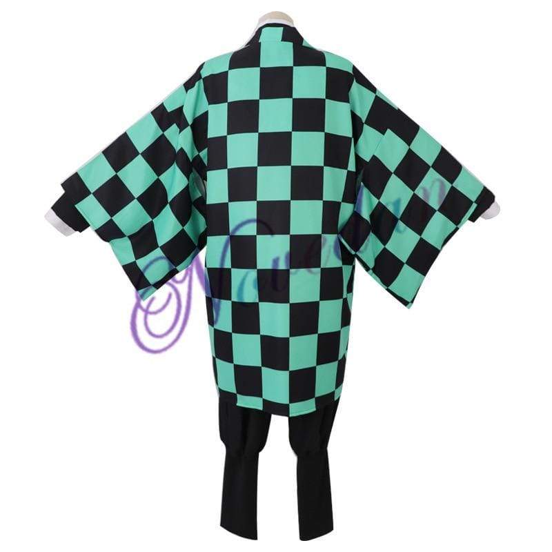 Demon Slayer Kimono Cosplay Costume Full set Anime Kimetsu No Yaiba Cosplay Kamado Tanjirou Agatsuma Zenitsu Tomioka Giyuu Nezuko-Demon Slayer, Featured Collection - MoonCos