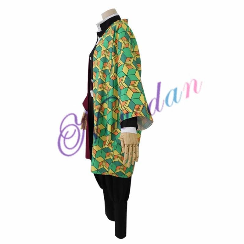 Demon Slayer Kimono Cosplay Costume Full set Anime Kimetsu No Yaiba Cosplay Kamado Tanjirou Agatsuma Zenitsu Tomioka Giyuu Nezuko-Demon Slayer, Featured Collection - MoonCos