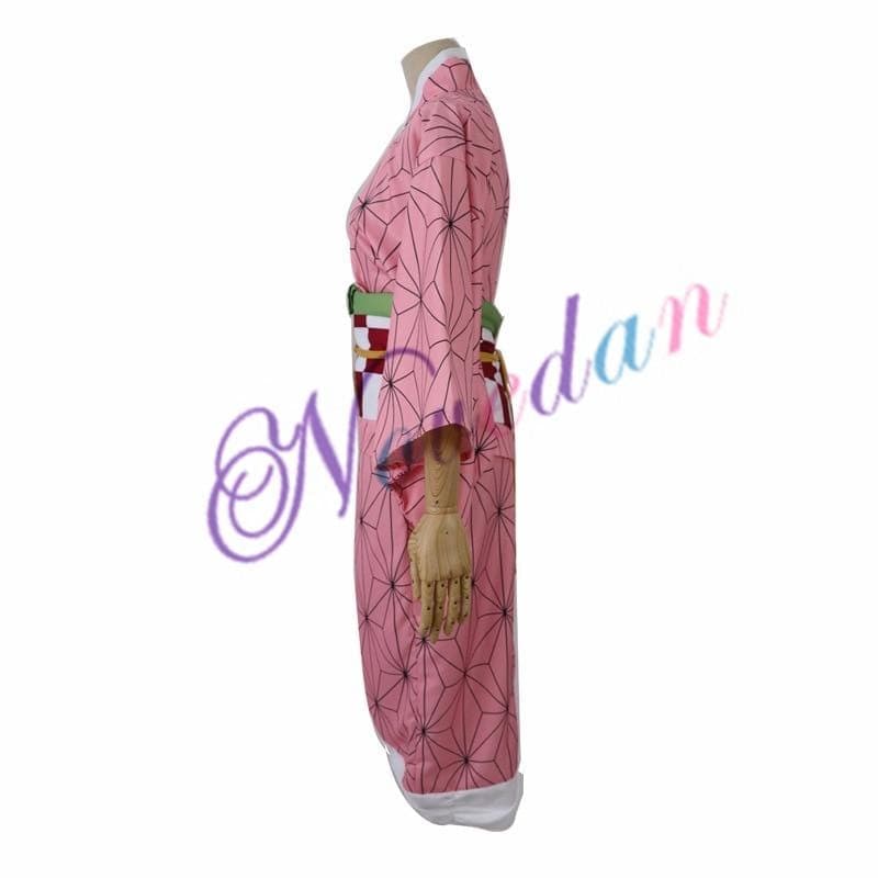 Demon Slayer Kimono Cosplay Costume Full set Anime Kimetsu No Yaiba Cosplay Kamado Tanjirou Agatsuma Zenitsu Tomioka Giyuu Nezuko-Demon Slayer, Featured Collection - MoonCos