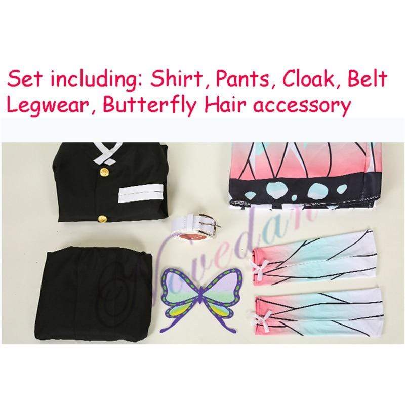Demon Slayer Kimono Cosplay Costume Full set Anime Kimetsu No Yaiba Cosplay Kamado Tanjirou Agatsuma Zenitsu Tomioka Giyuu Nezuko-Demon Slayer, Featured Collection - MoonCos
