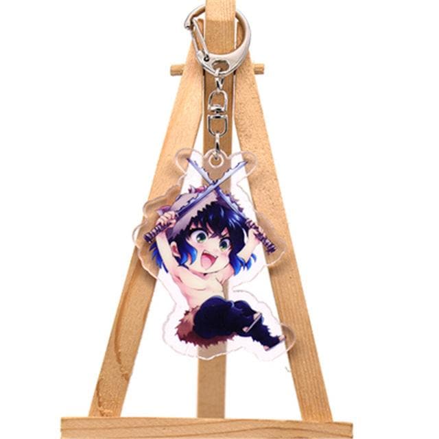 Anime Demon Slayer Cosplay Prop Accessory Keychain Acrylic Key Chain Keyring-Demon Slayer, Props - MoonCos