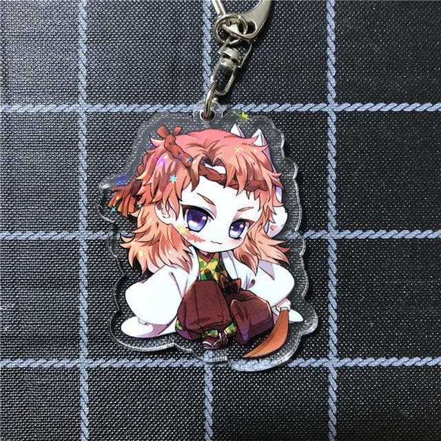Anime Demon Slayer Cosplay Prop Accessory Keychain Acrylic Key Chain Keyring-Demon Slayer, Props - MoonCos
