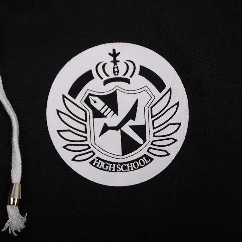 Danganronpa Monokuma Cosplay Hoodie Unisex Sweatshirt T-shirt Hooded Jacket-Dangangronpa - MoonCos