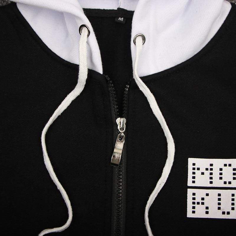 Danganronpa Monokuma Cosplay Hoodie Unisex Sweatshirt T-shirt Hooded Jacket-Dangangronpa - MoonCos