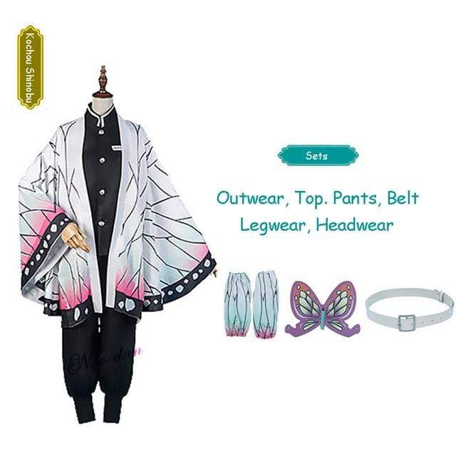 Demon Slayer Kimono Cosplay Costume Full set Anime Kimetsu No Yaiba Cosplay Kamado Tanjirou Agatsuma Zenitsu Tomioka Giyuu Nezuko-Demon Slayer, Featured Collection - MoonCos