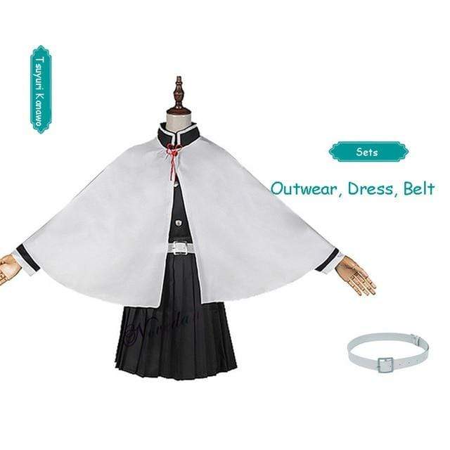 Demon Slayer Kimono Cosplay Costume Full set Anime Kimetsu No Yaiba Cosplay Kamado Tanjirou Agatsuma Zenitsu Tomioka Giyuu Nezuko-Demon Slayer, Featured Collection - MoonCos