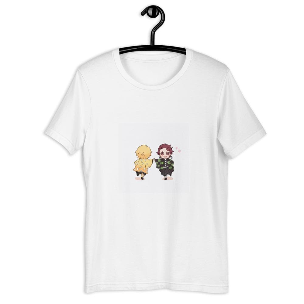 Demon Slayer Print pattern Short-Sleeve Unisex T-Shirt-Daily wear - MoonCos