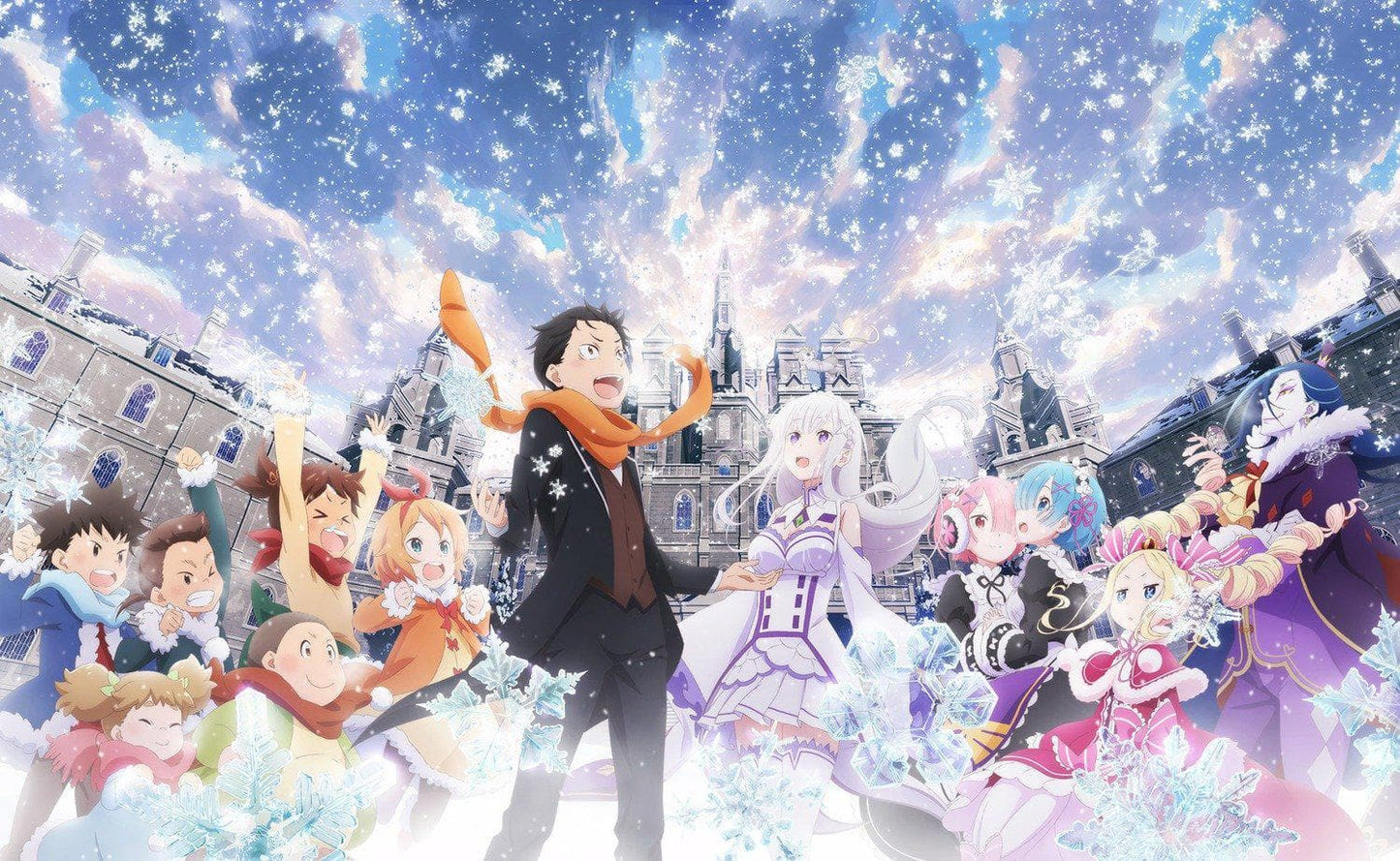Subaru Natsuki Cosplay Costume Tailcoat Full set Suit Anime Re: Zero Starting Life in Another World-Re:zero - MoonCos