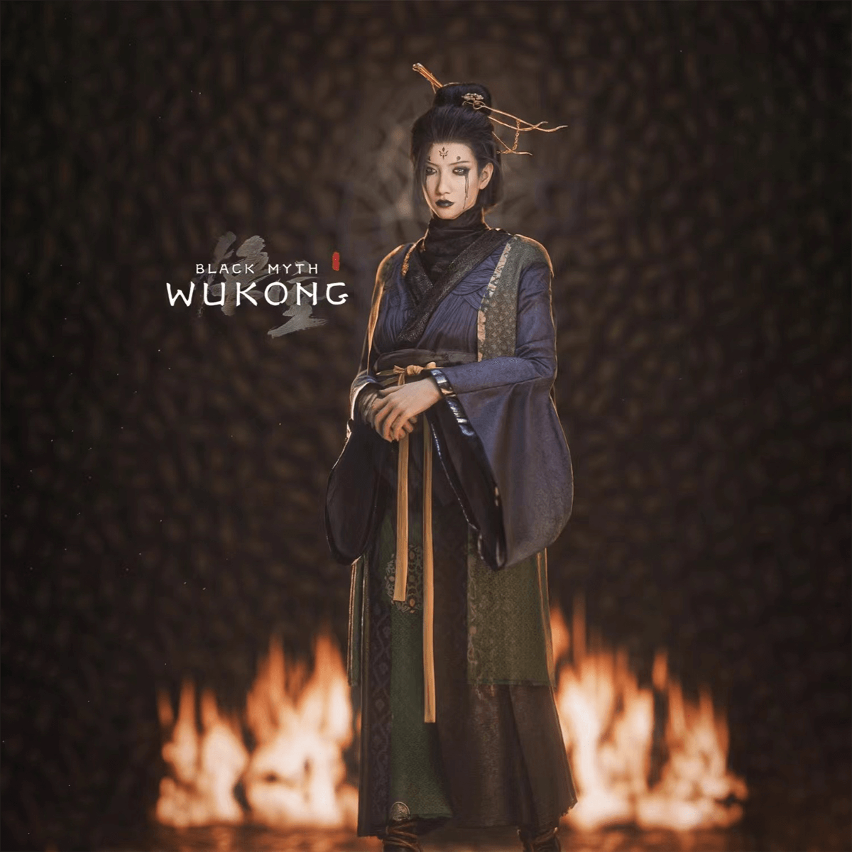 The Fourth Sister Cosplay Costume Full Set Black Myth: WuKong