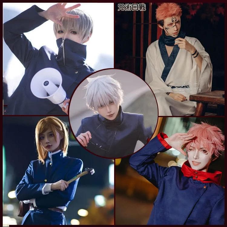 Jujutsu Kaisen Cosplay Costume Full set Japanese Anime Student Uniform-Jujutsu Kaisen - MoonCos