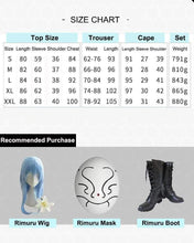 Load image into Gallery viewer, Demon Rimuru Cosplay Costume Rimuru tempest Full Set Unisex Anime That Time I Got Reincarnated as a Slime Cosplay Black set Mask Boot Slime-Got Reincarnated As A Slime, Hot Sale - MoonCos
