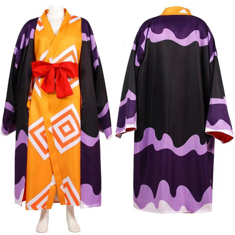 Jinbe Kimono Cosplay Costume Anime One Piece Wano Country Fishman Jimbei Cos Unisex Custom-New Arrivals, One Piece - MoonCos