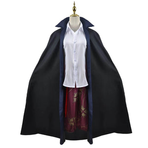 Red-Haired Shanks Cosplay Costume One Piece Four Emperors Red Hair Cos Wano Country Shankusu-New Arrivals, One Piece - MoonCos