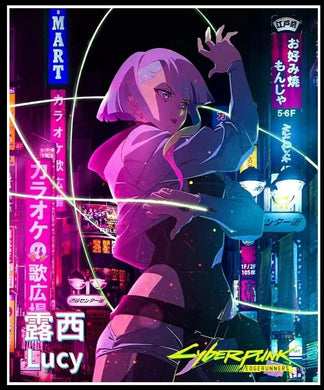 Lucy Cosplay Costume Cyberpunk: Edgerunners Cos Full set Lucyna Kushinada Night City