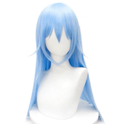 Rimuru Cosplay Wig Rimuru Tempest Long Blue Wig That Time I Got Reincarnated as a Slime Cosplay Wig Synthetic Hair