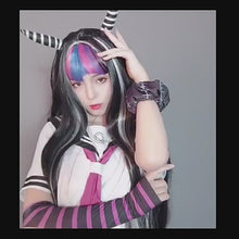 Load and play video in Gallery viewer, Ibuki Mioda Cosplay Costume Dress Anime Super Dangan Ronpa 2 Danganronpa Uniform Halloween
