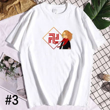 Load image into Gallery viewer, Tokyo Revengers Fashion printed T-shirt Anime Casual Short Sleeve-Tokyo Revengers - MoonCos

