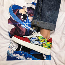 Load image into Gallery viewer, Demon Slayer Cosplay Shoes Unisex Anime Sneakers Gym Shoes Kimetsu no Yaiba 3 types-Demon Slayer, Featured Collection, Shoes - MoonCos
