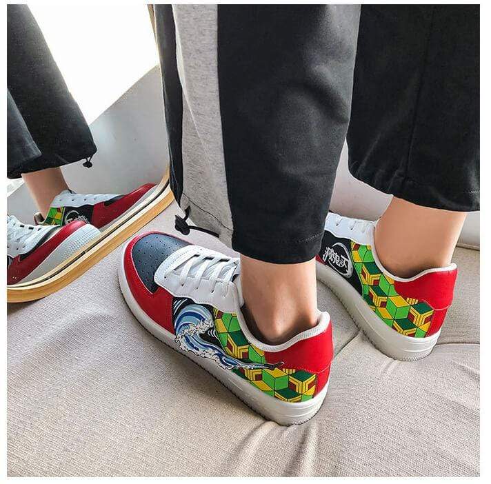 Demon Slayer Cosplay Shoes Unisex Anime Sneakers Gym Shoes Kimetsu no Yaiba 3 types-Demon Slayer, Featured Collection, Shoes - MoonCos