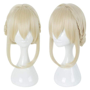 Violet cosplay costume Anime Violet Evergarden cosplay Full Set Lolita Cute royal sister Dress Kawaii Skirt Wig Dark blue-Hot Sale, Violet Evergarden - MoonCos