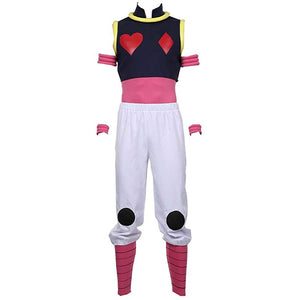 Hisoka Cosplay Costume Anime HUNTER×HUNTER Uniform Vest Pants Outfits Killua Zoldyck HIsoka Cos-Hunter x Hunter - MoonCos