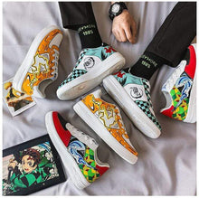 Load image into Gallery viewer, Demon Slayer Cosplay Shoes Unisex Anime Sneakers Gym Shoes Kimetsu no Yaiba 3 types-Demon Slayer, Featured Collection, Shoes - MoonCos
