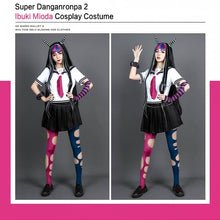 Load image into Gallery viewer, Ibuki Mioda Cosplay Costume Dress Anime Super Dangan Ronpa 2 Danganronpa Uniform Halloween-Dangangronpa, New Arrivals - MoonCos

