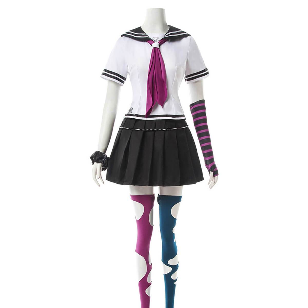 Ibuki Mioda Cosplay Costume Dress Anime Super Dangan Ronpa 2 Danganronpa Uniform Halloween-Dangangronpa, New Arrivals - MoonCos