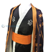 Load image into Gallery viewer, Law Kimono Cosplay Costume Anime One Piece Wano Country Unisex-One Piece - MoonCos
