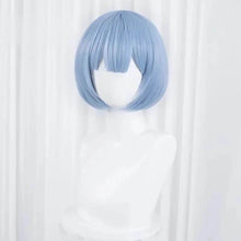 Load image into Gallery viewer, Cute Rem/Ram Wig Headwear Free hair net Anime Re: Zero-Re:zero - MoonCos
