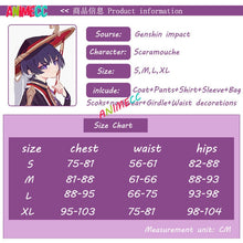 Load image into Gallery viewer, Scaramouche Cosplay Costume Anime Game Genshin Impact Cos Shoes Wig Halloween Full Set Kimono-Genshin Impact - MoonCos
