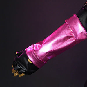 Jinx Cosplay Costume League of Legends Game Cos Jinx Outfit Anime Women Sexy Leather Cool Costume Clothes-League of Legends, New Arrivals - MoonCos