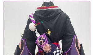 Scaramouche Cosplay Costume Anime Game Genshin Impact Cos Shoes Wig Halloween Full Set Kimono-Genshin Impact - MoonCos