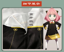 Load image into Gallery viewer, Anya Cosplay Costume Dress Suit Anime Spy X Family Outfit Anya Forger Cos With Wig Earring Plush Doll-New Arrivals, Spy X Family - MoonCos
