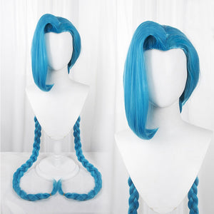 Jinx Cosplay Costume League of Legends Game Cos Jinx Outfit Anime Women Sexy Leather Cool Costume Clothes-League of Legends, New Arrivals - MoonCos
