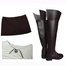 Load image into Gallery viewer, Captain Levi Cosplay Full set Levi Ackerman Mikasa Cosplay Costume Attack on Titan Survey Corps Cosplay-Attack on Titan, Featured Collection, New Arrivals - MoonCos
