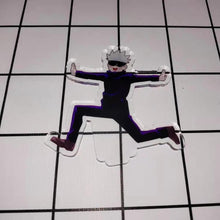Load image into Gallery viewer, Jujutsu Kaisen Satoru Gojo Hokey Pokey Acrylic Ornament 2D Animation Standee Keychain Gift Kiddie ride Pop-Jujutsu Kaisen, Props - MoonCos
