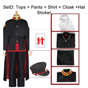 Toilet Bound Hanako Kun Cosplay Costume Full Set Anime Outfit Cos Costume Unisex High quality School Uniform Halloween-Toilet-bound Hanako-kun - MoonCos