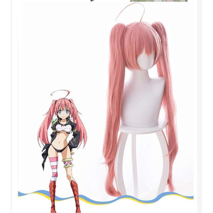 Demon Lord Milim Nava Cosplay Costume High quality That Time I Got Reincarnated as a Slime Cos Full Set Sexy Slime Pink Wig-Featured Collection, Got Reincarnated As A Slime - MoonCos