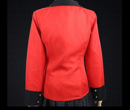 Yumeko Jabami Cosplay Costume Anime Kakegurui Cosplay Shirt Japanese School Girls Uniform Full Set Jacket+Shirt+Skirt+Stockings+Tie-Featured Collection, Kakegurui - MoonCos