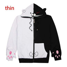 Load image into Gallery viewer, Danganronpa Monokuma Cosplay Hoodie Unisex Sweatshirt T-shirt Hooded Jacket-Dangangronpa - MoonCos
