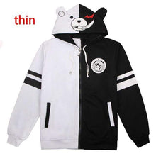 Load image into Gallery viewer, Danganronpa Monokuma Cosplay Hoodie Unisex Sweatshirt T-shirt Hooded Jacket-Dangangronpa - MoonCos
